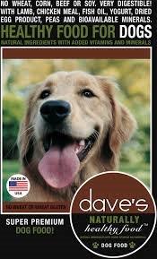 Dave’s dry adult dog food
