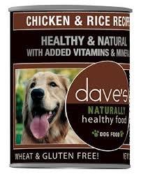 Dave’s wet dog food