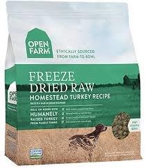 Open Farms Freeze dried dog food