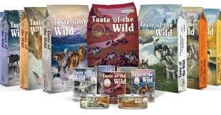 Taste of the Wild pet foods dogs & cats